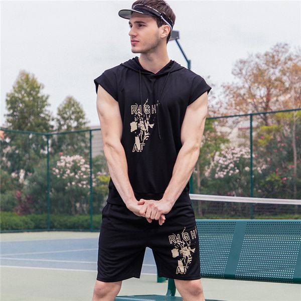 мужские костюмы колена подростков 2pcs письмо printed trucksuits лето мужские дизайнерские наборы с капюшоном с коротким рукавом, Gray
мужские костюмы колена подростков 2pcs письмо printed trucksuits лето мужские дизайнерские наборы с капюшоном с коротким рукавом, Gray