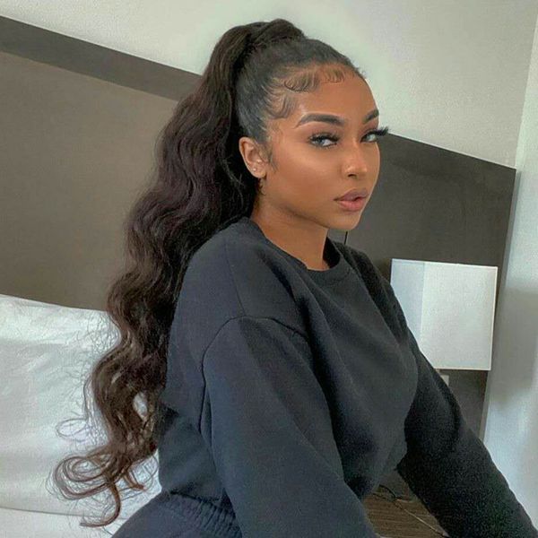 drawstring ponytail new born drawstring ponytail curly style 1b color human hair pony tail horsetail body wave, Black
drawstring ponytail new born drawstring ponytail curly style 1b color human hair pony tail horsetail body wave, Black