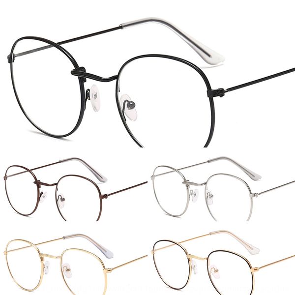 3447 light and comfortable personalized round frame plain glasses men's and women's metal frame glasses, Silver
3447 light and comfortable personalized round frame plain glasses men's and women's metal frame glasses, Silver
