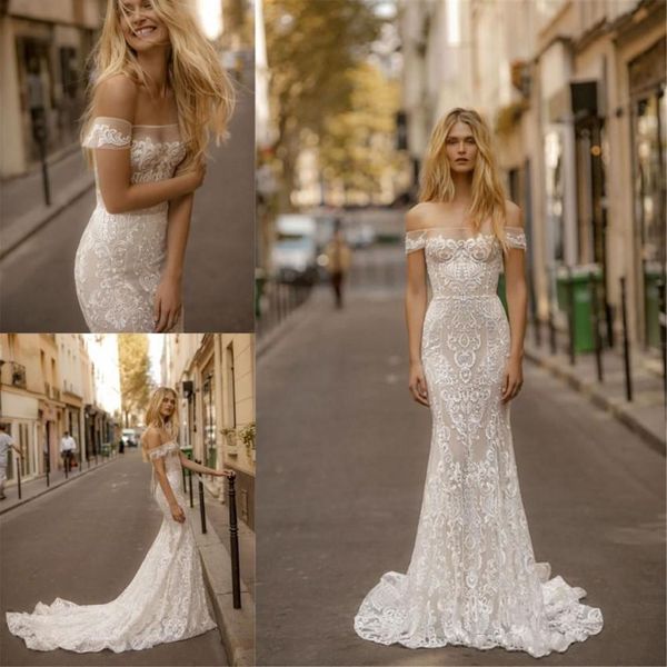 gorgeous lace mermaid wedding dresses elegant off the shoulder sweep train custom made plus size wedding bridal gown robe de mariee, White
gorgeous lace mermaid wedding dresses elegant off the shoulder sweep train custom made plus size wedding bridal gown robe de mariee, White