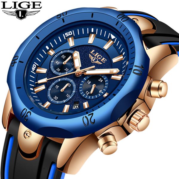 lige chronograph men watch relogio masculino blue leather business quartz watch clock men creative army wrist watches, Slivery;brown
lige chronograph men watch relogio masculino blue leather business quartz watch clock men creative army wrist watches, Slivery;brown
