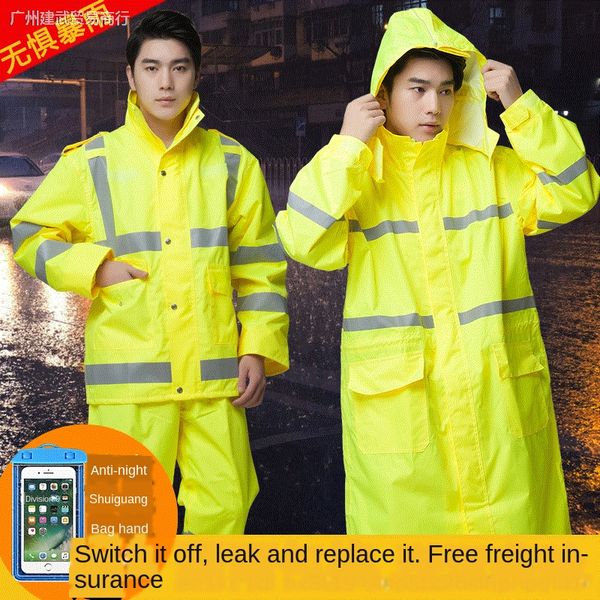 tashu full body lengthened men's and women's rain-proof suit reflective waterproof split-piece whole body lengthened raincoat new, Red;brown
tashu full body lengthened men's and women's rain-proof suit reflective waterproof split-piece whole body lengthened raincoat new, Red;brown