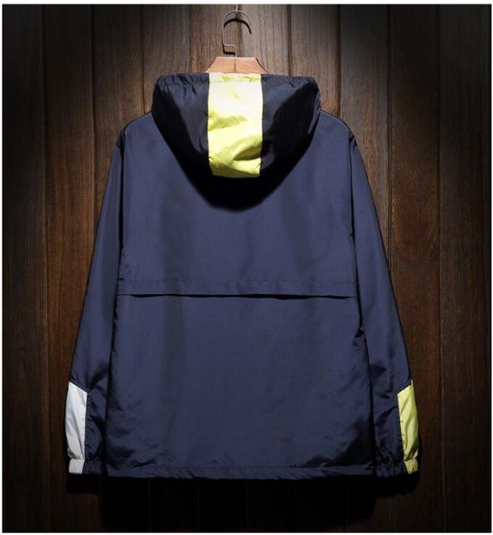 hop jackets hoody jacket breaker hip masculina size wind jaqueta mens asian m-5xl patchwork windbreaker shipping nocsd, Black
hop jackets hoody jacket breaker hip masculina size wind jaqueta mens asian m-5xl patchwork windbreaker shipping nocsd, Black