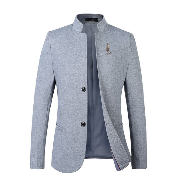 2019 new style korean-style zhongshan collar youth slim fit small suit pattern single west coat fashion men's wear men's suit, White;black
2019 new style korean-style zhongshan collar youth slim fit small suit pattern single west coat fashion men's wear men's suit, White;black