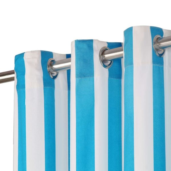 curtains with metal rings 2pcs 140x245cm blue striped fabric
curtains with metal rings 2pcs 140x245cm blue striped fabric