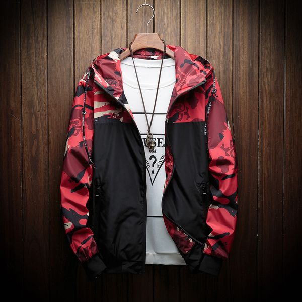 windbreaker men jacket spring autumn fashion camouflage hoodie outdoor coat windproof sports jacket coat jaqueta masculino, Black;brown
windbreaker men jacket spring autumn fashion camouflage hoodie outdoor coat windproof sports jacket coat jaqueta masculino, Black;brown
