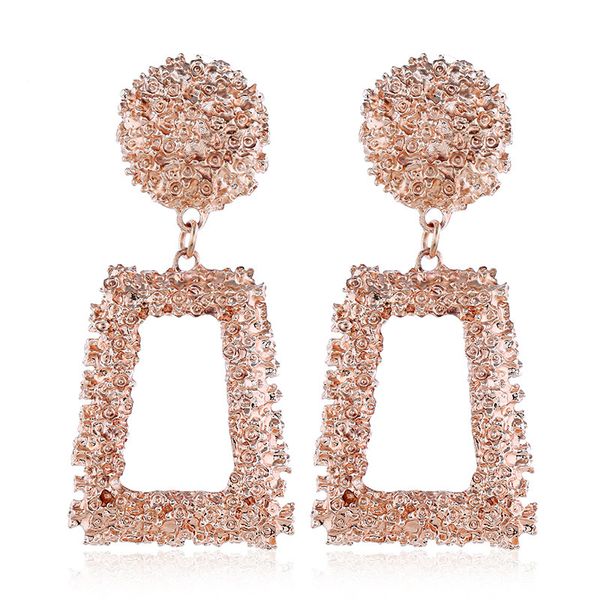 6pair /lots Big Geometric Drop Earrings for Women Punk Alloy Statement Earring Female Fashion Gold Color Brincos Jewelry New Brand
6pair /lots Big Geometric Drop Earrings for Women Punk Alloy Statement Earring Female Fashion Gold Color Brincos Jewelry New Brand