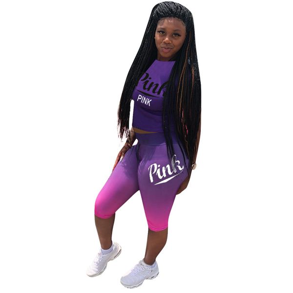 2020 plus size short sleeve t-shirts + calf length sinny leggings 2pcs women's set casual tracksuits outfits, Gray
2020 plus size short sleeve t-shirts + calf length sinny leggings 2pcs women's set casual tracksuits outfits, Gray