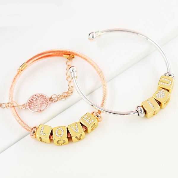 fashion adjustable rose gold 585 letter bracelets bangles for women diy charms bangles cz cubic zirconia supplies for jewelry, Black
fashion adjustable rose gold 585 letter bracelets bangles for women diy charms bangles cz cubic zirconia supplies for jewelry, Black