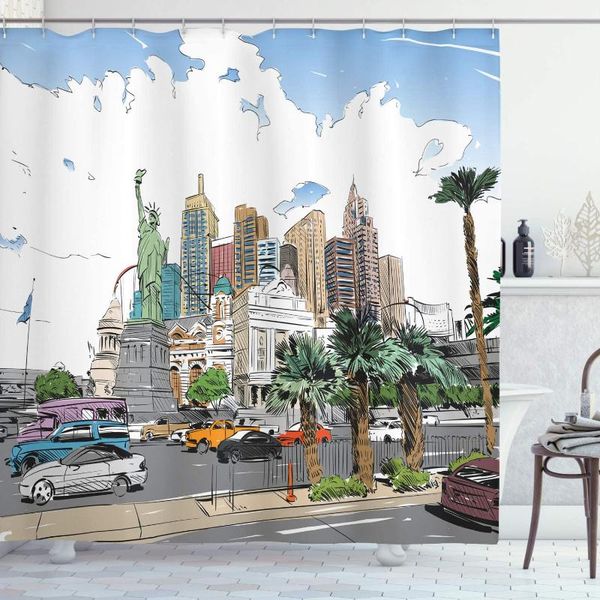 shower curtains usa curtain hand drawn las vegas city nevada street sketch buildings of liberty cars palms bathroom decor set with hooks
shower curtains usa curtain hand drawn las vegas city nevada street sketch buildings of liberty cars palms bathroom decor set with hooks