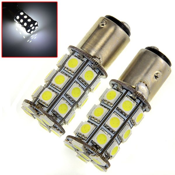 10pcs 1157 bay15d p21/5w 5050 smd 27 led auto car brake tail slight lamp bulb 12v pure white
10pcs 1157 bay15d p21/5w 5050 smd 27 led auto car brake tail slight lamp bulb 12v pure white