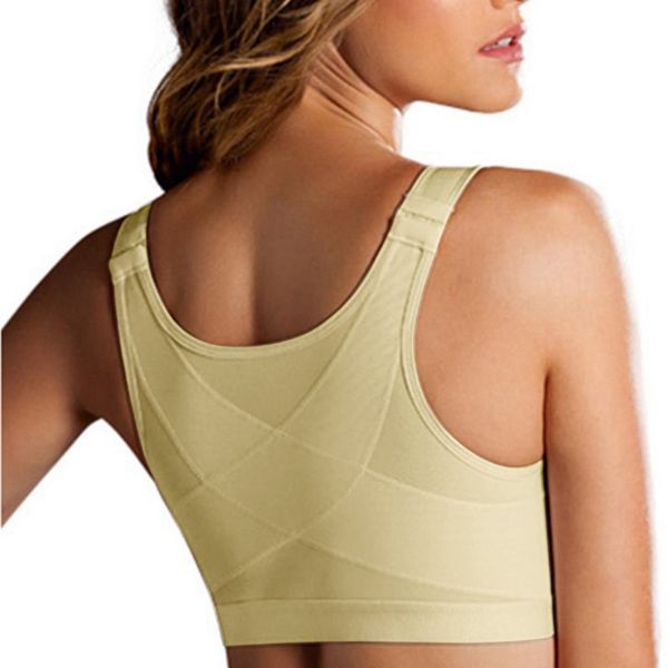 women posture corrector lift up bra cross back bra breathable underwear shockproof sports fitness vest plus size, White;black
women posture corrector lift up bra cross back bra breathable underwear shockproof sports fitness vest plus size, White;black