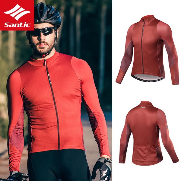 racing jackets santic cycling jersey 2021 men pro team mtb road bike long sleeve breathable quick-dry bicycle clothing ropa ciclismo, Black;red
racing jackets santic cycling jersey 2021 men pro team mtb road bike long sleeve breathable quick-dry bicycle clothing ropa ciclismo, Black;red