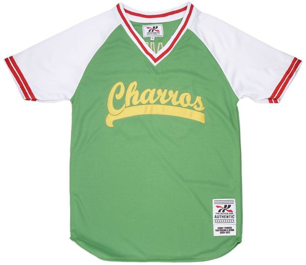 Charros Baseball Jersey Kennedy Powers #55 Eastbound & Down 2009-2013
Charros Baseball Jersey Kennedy Powers #55 Eastbound & Down 2009-2013
