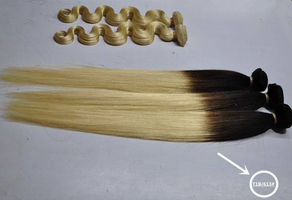 elibess--t1b 613 raw indian straight hair bundles human ombre hair extensions dark roots 3pcs remy human hair weave, dhl, Black
elibess--t1b 613 raw indian straight hair bundles human ombre hair extensions dark roots 3pcs remy human hair weave, dhl, Black