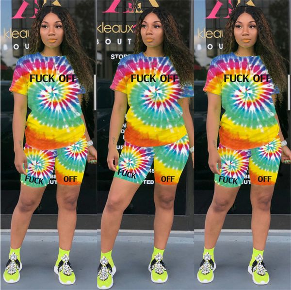 brand letters print women summer shorts set designer sportswear tie dye t shirt shorts tracksuit two piece outfits sports suit d6503, White
brand letters print women summer shorts set designer sportswear tie dye t shirt shorts tracksuit two piece outfits sports suit d6503, White