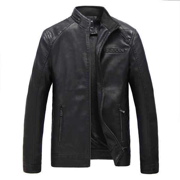 men leather jacket black motorcycle outerwear parka autumn winter warm long sleeve coat plus size autumn and winter e
men leather jacket black motorcycle outerwear parka autumn winter warm long sleeve coat plus size autumn and winter e