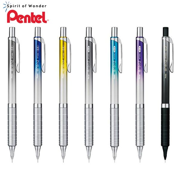1pcs pentel automatic pencil xpp1005g gradient color 0.5/0.3/0.2mm metal non-slip low center of gravity limited 0.3/0.5mm refill, Blue;orange
1pcs pentel automatic pencil xpp1005g gradient color 0.5/0.3/0.2mm metal non-slip low center of gravity limited 0.3/0.5mm refill, Blue;orange