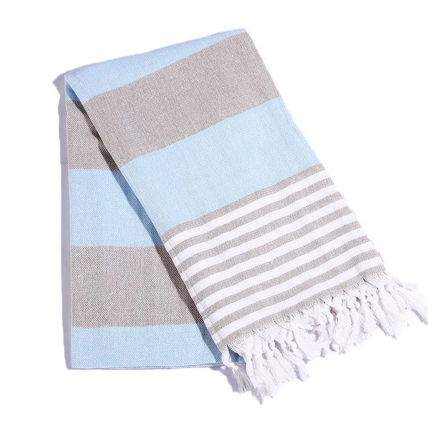 sarongs turkish tassel beach shawl cloth striped bathing towels travel scarf sunscreen tapestry 100x180cm, Blue;gray
sarongs turkish tassel beach shawl cloth striped bathing towels travel scarf sunscreen tapestry 100x180cm, Blue;gray