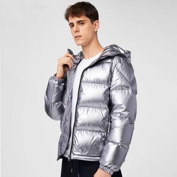 2019 new mens winter short down jacket hooded original design bright bread coat casual waterproof outerwear, Black
2019 new mens winter short down jacket hooded original design bright bread coat casual waterproof outerwear, Black