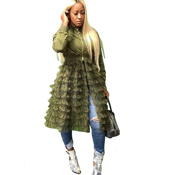 women designer clothes women dresses sheer mesh cascading ruffles dress front zipper long sleeve vestidos female fit dress, Black;gray
women designer clothes women dresses sheer mesh cascading ruffles dress front zipper long sleeve vestidos female fit dress, Black;gray