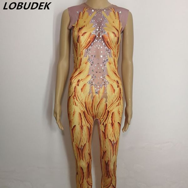 stage wear 3d leaves printing crystals jumpsuit stretch leotard sleeveless jumpsuits nightclub bar women singer dj performance costume, Black;red
stage wear 3d leaves printing crystals jumpsuit stretch leotard sleeveless jumpsuits nightclub bar women singer dj performance costume, Black;red