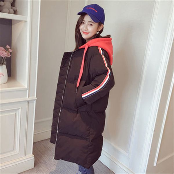 chaqueta de algodón de abrigo algodón gruesa nueva sección 2019 larga para mujer invierno, Black
chaqueta de algodón de abrigo algodón gruesa nueva sección 2019 larga para mujer invierno, Black