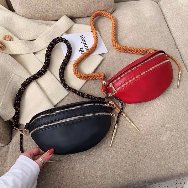 chic design woven strap chest bags for women girl mini candy colors sling bags soft shoulder crossbody bag
chic design woven strap chest bags for women girl mini candy colors sling bags soft shoulder crossbody bag