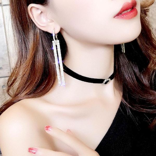 new fashion rhinestone square dangle ear hoop women hollowed elegant drop earrings jewelry party gift, Silver
new fashion rhinestone square dangle ear hoop women hollowed elegant drop earrings jewelry party gift, Silver
