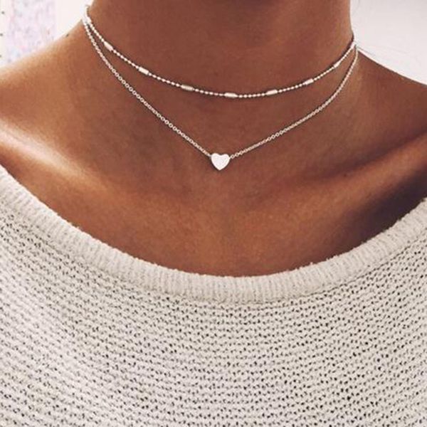 простой двойной слой copper cute love heart подвеска колье ожерелья для женщин мода ключицы ожерелье ювелирных изделий kolye девушки подарка, Golden;silver
простой двойной слой copper cute love heart подвеска колье ожерелья для женщин мода ключицы ожерелье ювелирных изделий kolye девушки подарка, Golden;silver