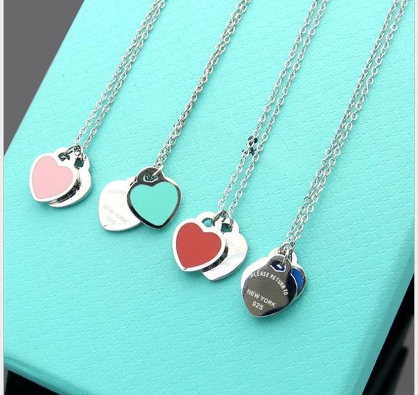 titanium steel jewelry double peach heart necklace red green powder drop oil heart necklace 18k gold necklace, Silver
titanium steel jewelry double peach heart necklace red green powder drop oil heart necklace 18k gold necklace, Silver