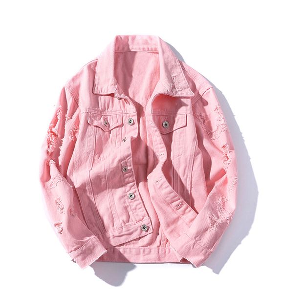 autumn 2020 men's slim-fit fashion hole handsome tooling denim jacket youth lapel solid color denim jacket, Black;brown
autumn 2020 men's slim-fit fashion hole handsome tooling denim jacket youth lapel solid color denim jacket, Black;brown