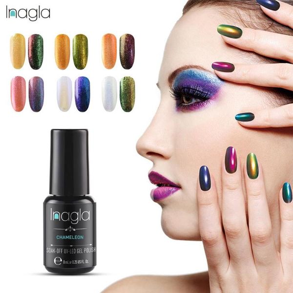 inagla 8ml chemeleon gel polish nail art design manicure lacquer manicure soak off enamel long-lasting uv nail polish, Red;pink
inagla 8ml chemeleon gel polish nail art design manicure lacquer manicure soak off enamel long-lasting uv nail polish, Red;pink