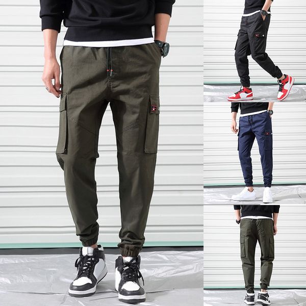 streetwear men's new fashion casual straight overalls pocket trousers drawstring pants hip hop trousers #40, Black
streetwear men's new fashion casual straight overalls pocket trousers drawstring pants hip hop trousers #40, Black