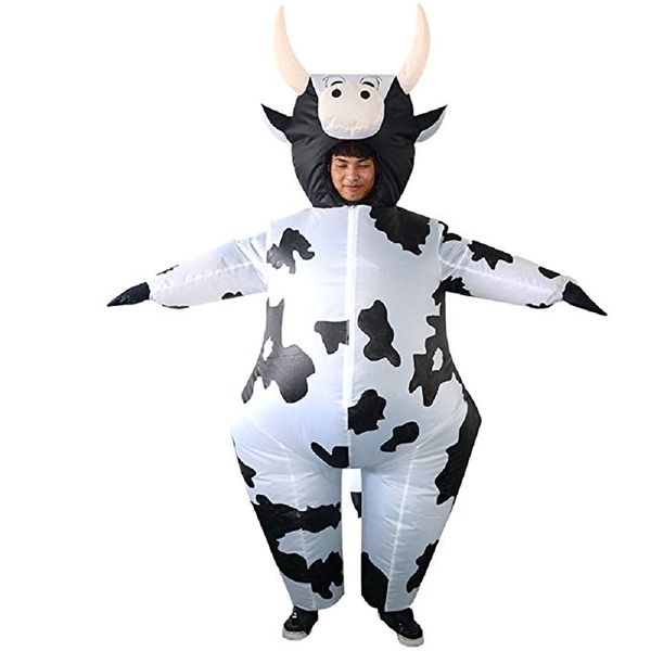 halloween inflatable costume cow fancy party dress blow up mascot costume white for adult, Red;yellow
halloween inflatable costume cow fancy party dress blow up mascot costume white for adult, Red;yellow