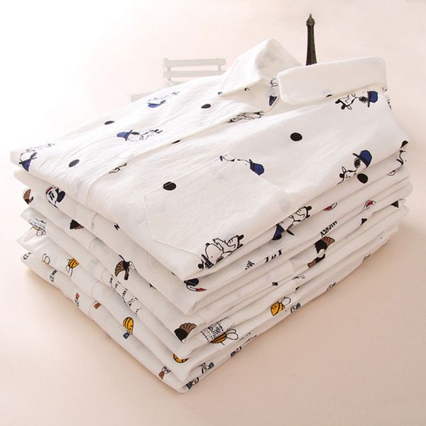 women blouses cartoon dog bee print female long sleeve blouse shirts ladies clothing cotton fashion womens shirts, White
women blouses cartoon dog bee print female long sleeve blouse shirts ladies clothing cotton fashion womens shirts, White