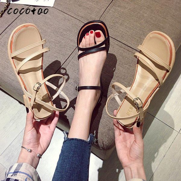 shoes women 2020 new summer fashion roman strap sandals women's middle heel thick heel comfortable wild word buckle, Black
shoes women 2020 new summer fashion roman strap sandals women's middle heel thick heel comfortable wild word buckle, Black