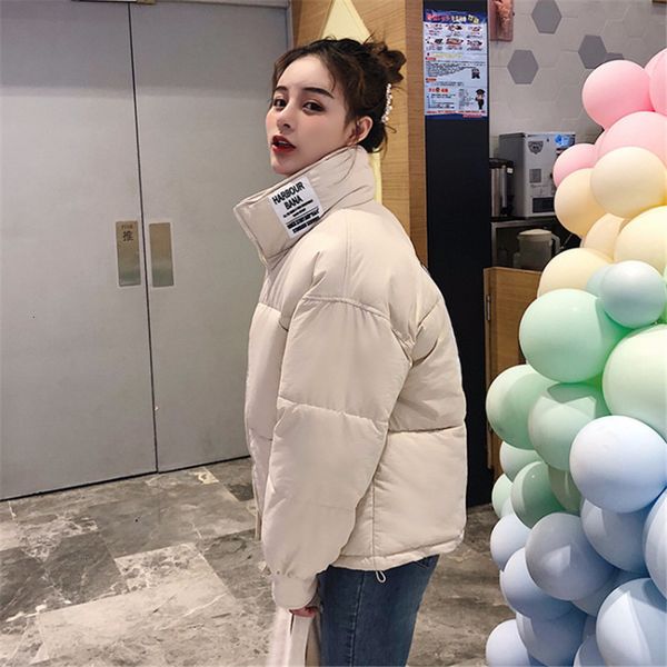 casual zipper pocket casaco coat parka jacket winter letter loose 2019 new overcoat woman fashion female warm women cotton, Black
casual zipper pocket casaco coat parka jacket winter letter loose 2019 new overcoat woman fashion female warm women cotton, Black