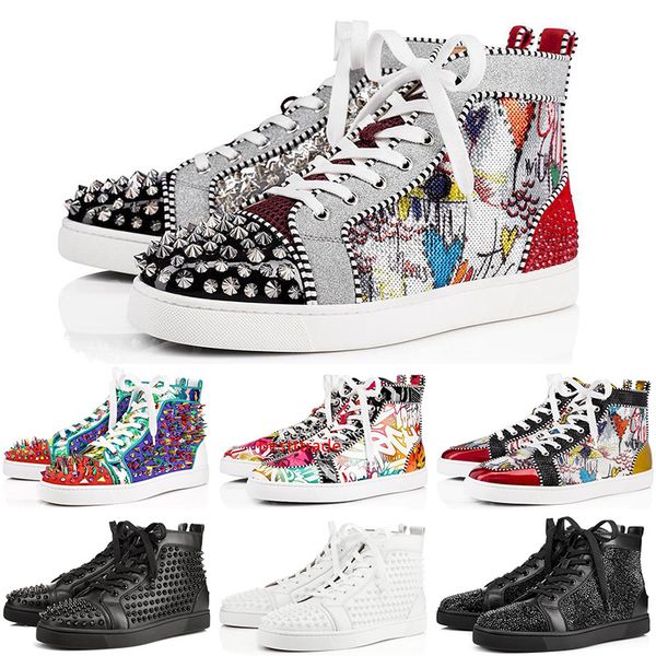 fashion designer luxury s shoes men women studded spikes platform sneakers vintage genuine leather casual rivet sneaker size 36-45
fashion designer luxury s shoes men women studded spikes platform sneakers vintage genuine leather casual rivet sneaker size 36-45