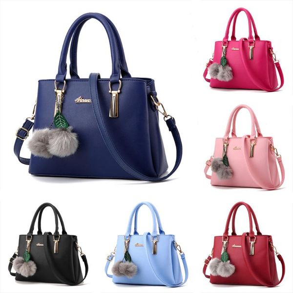 hair ball pendant women satchel shoulder bag leather tote ladies hand bags sac main femme crossbody bags for women large handbag
hair ball pendant women satchel shoulder bag leather tote ladies hand bags sac main femme crossbody bags for women large handbag