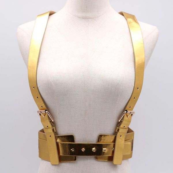 stage wear gold and silver straps belt nightclub bar dj female singer dance performance accessories adjustable dwy2634, Black;red
stage wear gold and silver straps belt nightclub bar dj female singer dance performance accessories adjustable dwy2634, Black;red