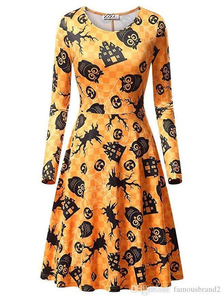 halloween women festival designer dresses crew neck long sleeve female clothing fashion style 3d print casual apparel, Black;gray
halloween women festival designer dresses crew neck long sleeve female clothing fashion style 3d print casual apparel, Black;gray