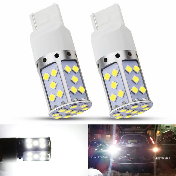 2pcs t20 7440 w21w led 35 chips 3030 smd led bulbs 15w white for car auto rear turn signal lamp backup sreverse lights 9-30v
2pcs t20 7440 w21w led 35 chips 3030 smd led bulbs 15w white for car auto rear turn signal lamp backup sreverse lights 9-30v