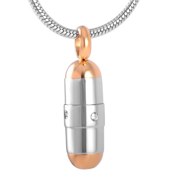 z9117 inlay crystal two tone stainless steel capsule memorial jewellery for human keepsake cremation ashes necklace pendant, Silver
z9117 inlay crystal two tone stainless steel capsule memorial jewellery for human keepsake cremation ashes necklace pendant, Silver