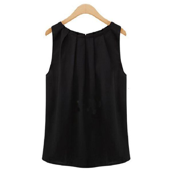 t-shirt women 2019 new summer tshirt fashion sleeveless round neck chiffon shirt cloth korean vestidos hjy1006, White
t-shirt women 2019 new summer tshirt fashion sleeveless round neck chiffon shirt cloth korean vestidos hjy1006, White