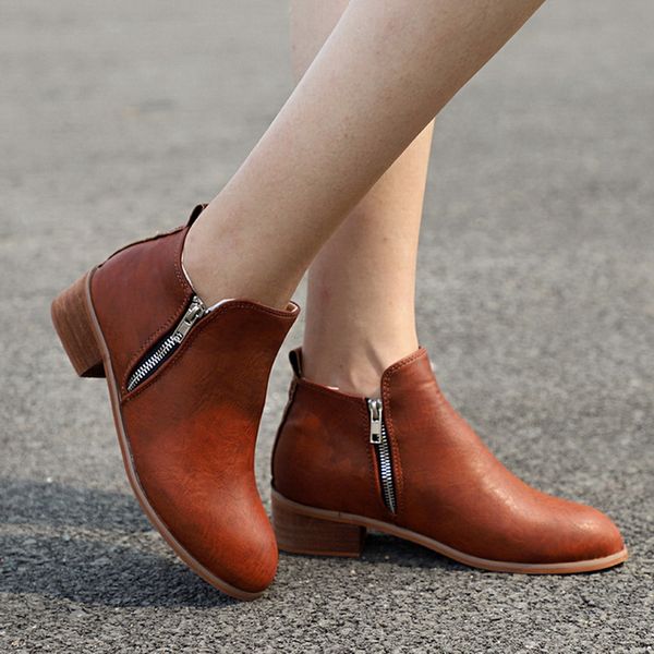 vogue ladies chaussure women spring shoes nice zapatos mujer sapato girls ankle boots square chunky low heels booties, Black
vogue ladies chaussure women spring shoes nice zapatos mujer sapato girls ankle boots square chunky low heels booties, Black