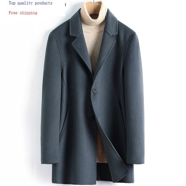 wool coat men casual double-sided korean long jacket mens coats and jackets overcoat abrigo hombre 2020 4887 kj3621, Black
wool coat men casual double-sided korean long jacket mens coats and jackets overcoat abrigo hombre 2020 4887 kj3621, Black
