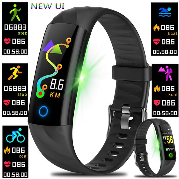 new smart wrist band heart rate blood pressure oxygensport bracelet waterproof watches intelligent for ios android, Slivery;brown
new smart wrist band heart rate blood pressure oxygensport bracelet waterproof watches intelligent for ios android, Slivery;brown