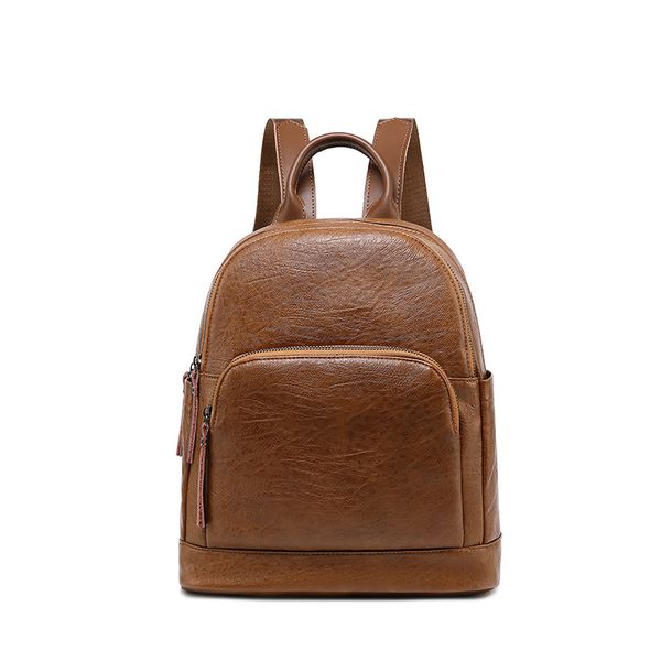 2020 new backpack women's korean fashion pu women's bag retro simple casual backpack student bag ms. travel
2020 new backpack women's korean fashion pu women's bag retro simple casual backpack student bag ms. travel