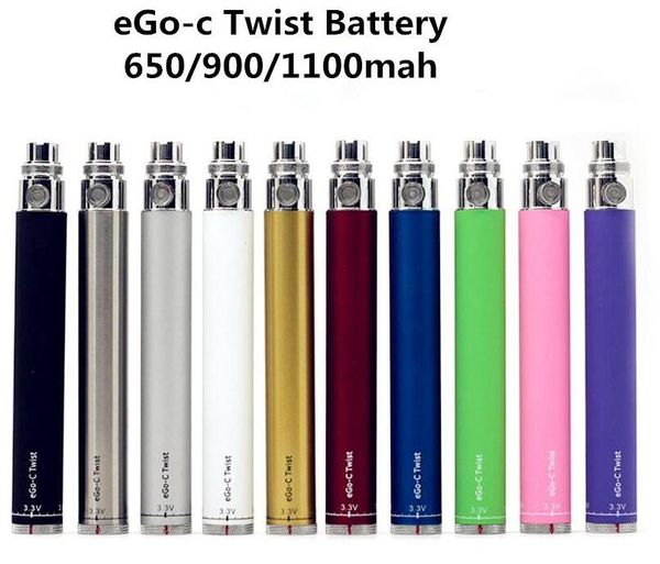 eGo-c Twist Battery E Cigarette Kit переменное напряжение батареи 3.2-4.8 V 650mAh 900mAh 1100mAh Ego Kits для электронной сигареты CE4 MT3 Tank
eGo-c Twist Battery E Cigarette Kit переменное напряжение батареи 3.2-4.8 V 650mAh 900mAh 1100mAh Ego Kits для электронной сигареты CE4 MT3 Tank